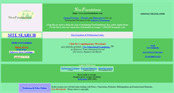 Desktop Screenshot of newfoundations.com